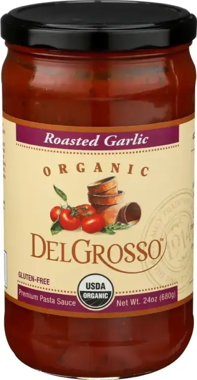Delgrosso Organic Sauce Pasta Rstd Garlic