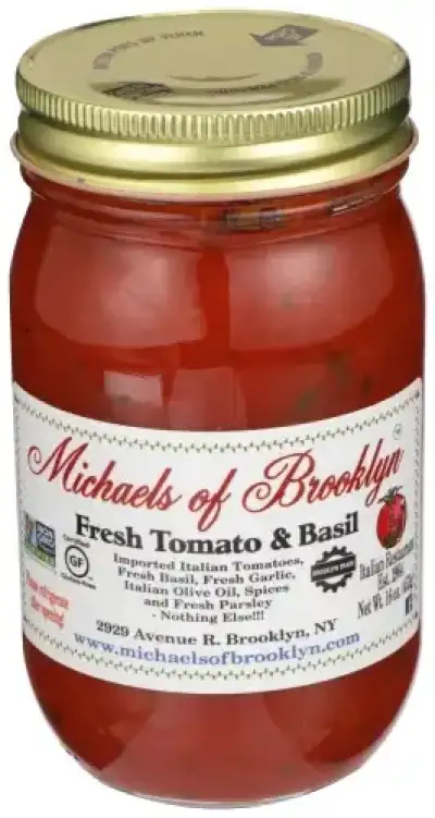 Michaels Of Brooklyn Sauce Pasta Tomato Basil