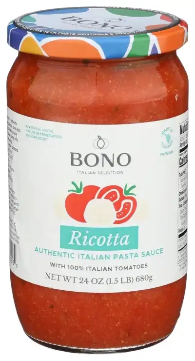 Bono Sauce Pasta Ricotta