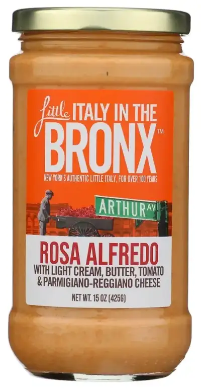 Little Italy In The Bronx Sauce Pasta Rosa Alfredo