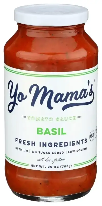 Yo Mamas Foods Sauce Tomato Basil