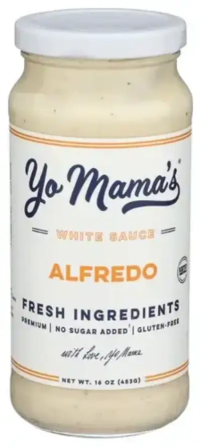 Yo Mamas Foods Sauce Classic Alfredo