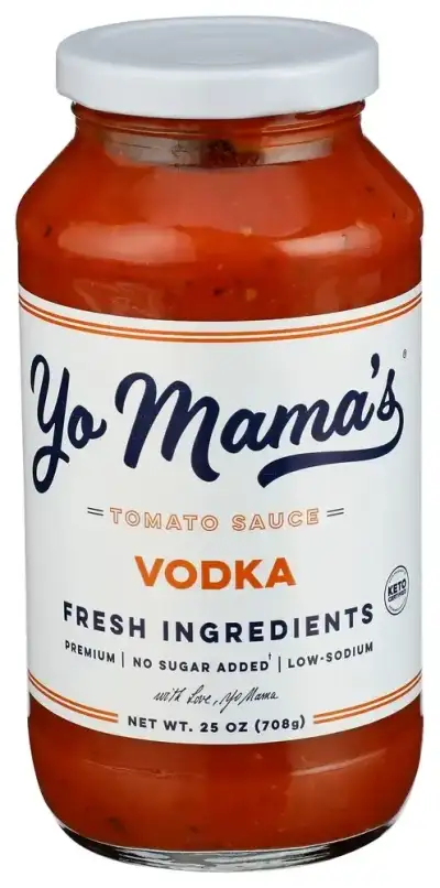 Yo Mamas Foods Sauce Pasta Vodka Tomato