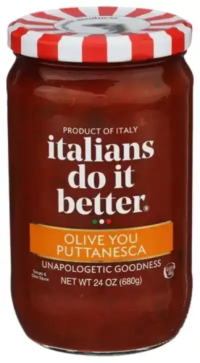 Italians Do It Better Sauce Olve You Puttansca