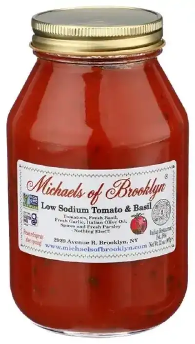 Michaels Of Brooklyn Sauce Pasta Ls Tomat Basil