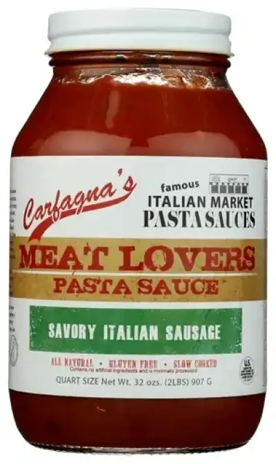 Carfagnas Sauce Pasta Italian Ssge