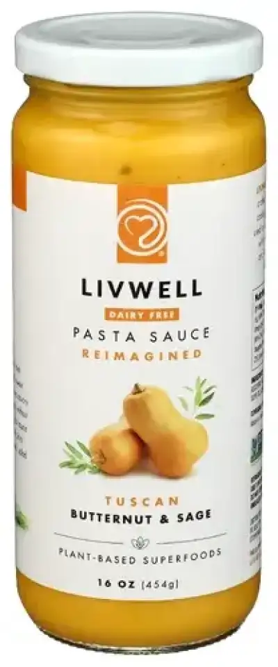 Livwell Foods Sauce Pasta Butternut Sage