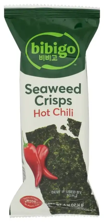 Bibigo Seaweed Crisps Hot Chili