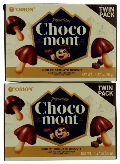 Orion Biscuits Choc Mont 2Pk