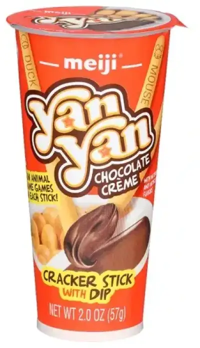Meiji Cracker Dip Choc Yan Yan
