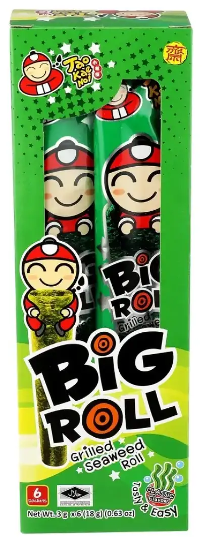 Taokaenoi Usa Seaweed Grld Orig Br 6Pc
