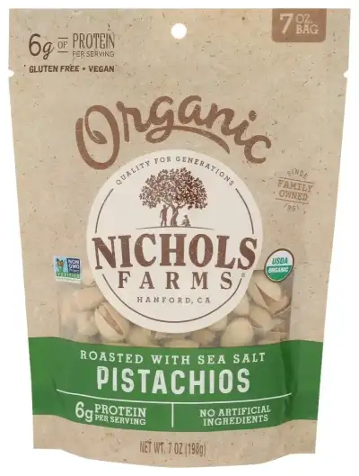 Nichols Pistachio Eb Pistachios Rosted Sltd Is Organic