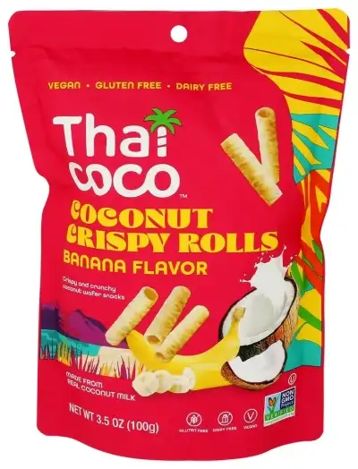 Thai Coco Rolls Crispy Thai Banana