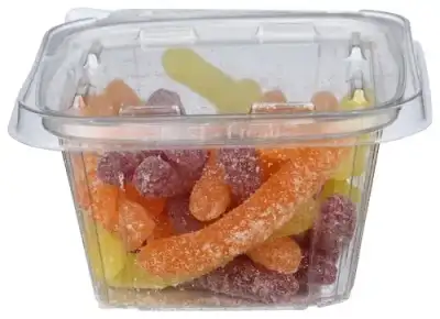 No Label Eb Gummy Worm Sour Tub Ngmo