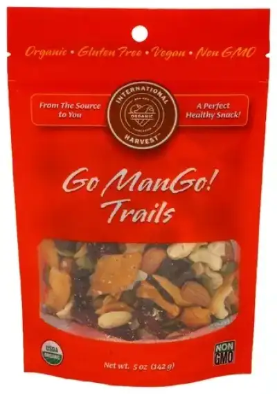 International Harvest Eb Trail Mix Go Mango Organic