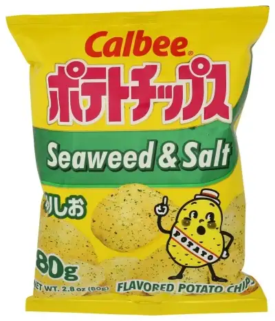 Calbee Chips Potato Salt N Sewed
