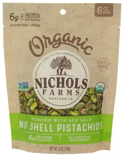 Nichols Pistachio Eb Pistachios Rs No Shell Organic