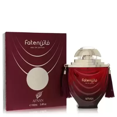 Afnan Faten Maroon by Afnan Eau De Parfum Spray (Unisex) 3.4 oz