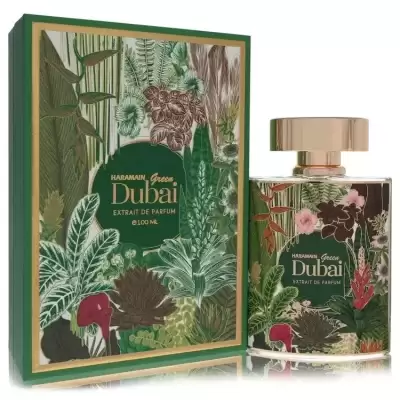 Al Haramain Green Dubai by Al Haramain Extrait De Parfum Spray (Unisex) 3.3 oz