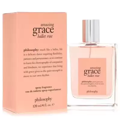 Amazing Grace Ballet Rose by Philosophy Eau De Toilette Spray 4 oz