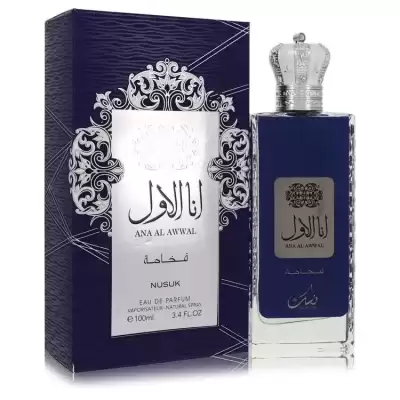 Ana Al Awwal Blue by Nusuk Eau De Parfum Spray 3.4 oz