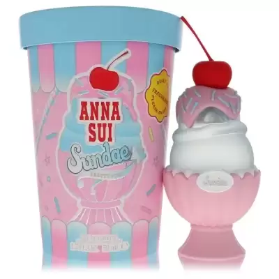Anna Sui Sundae Pretty Pink by Anna Sui Eau De Toilette Spray 1.7 oz