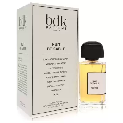 Bdk Nuit De Sable by Bdk Parfums Eau De Parfum Spray (Unisex) 3.4 oz
