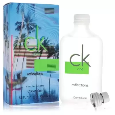 CK One Reflections by Calvin Klein Eau De Toilette Spray (Unisex) 3.4 oz