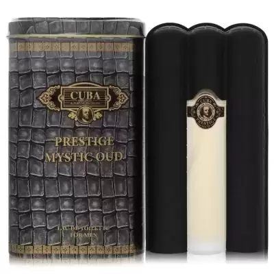 Cuba Prestige Mystic Oud by Fragluxe Eau De Toilette Spray 3.0 oz