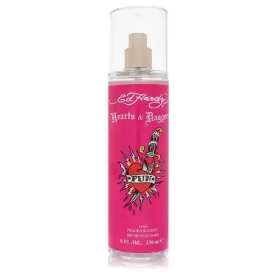 Ed Hardy Hearts & Daggers by Christian Audigier Body Mist 8.0 oz