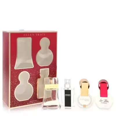 Ellen Tracy by Ellen Tracy Gift Set -- 0.5 oz Ellen Tracy EDP Spray + 0.5 oz Tracy EDP Spray + 0.5 o