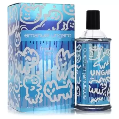 Emanuel Ungaro Fresh For Him by Ungaro Eau De Toilette Spray 3.4 oz
