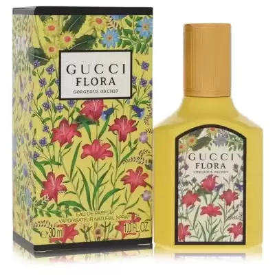 Flora Gorgeous Orchid by Gucci Eau De Parfum Spray 1 oz