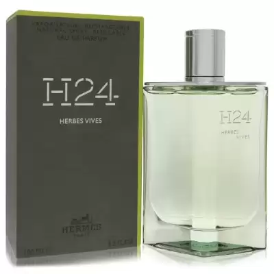Hermes H24 Herbes Vives by Hermes Eau De Parfum Refillable Spray 3.4 oz