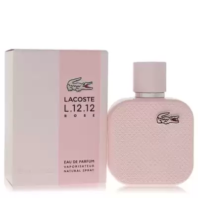 Lacoste Eau De Lacoste L.12.12 Rose by Lacoste Eau De Parfum Spray 1.7 oz