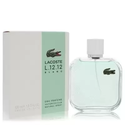 Lacoste Eau De Lacoste L.12.12 Blanc Eau Fraichie by Lacoste Eau De Toilette Spray 3.4 oz