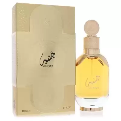 Lattafa Guinea by Lattafa Eau De Parfum Spray (Unisex) 3.4 oz