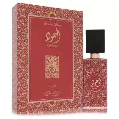 Lattafa Ajwad Pink to Pink by Lattafa Eau De Parfum Spray (Unisex) 2 oz