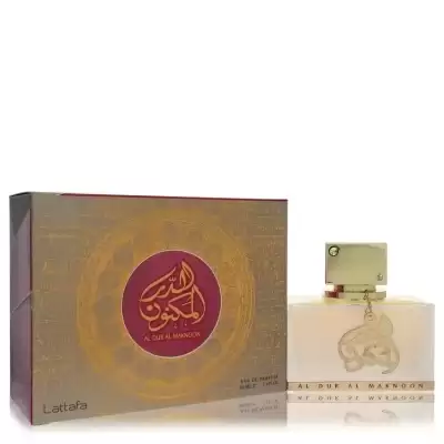 Lattafa Al Dur Al Maknoon Gold by Lattafa Eau De Parfum Spray (Unisex) 3.4 oz