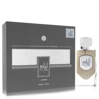 Lattafa Liam Grey by Lattafa Eau De Parfum Spray (Unisex) 3.4 oz