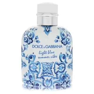 Light Blue Summer Vibes by Dolce & Gabbana Eau De Toilette Spray (Tester) 4.2 oz