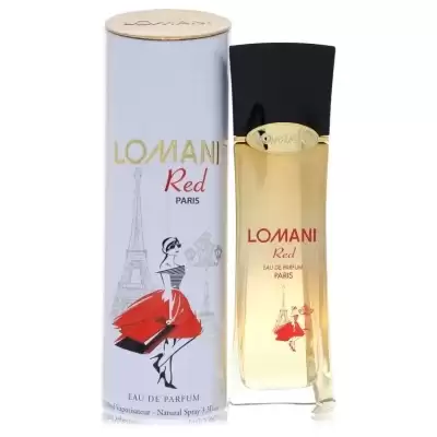 Lomani Red by Lomani Eau De Parfum Spray 3.3 oz