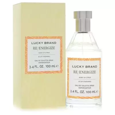 Lucky Brand Re/Energize by Lucky Brand Eau De Toilette Spray 3.4 oz