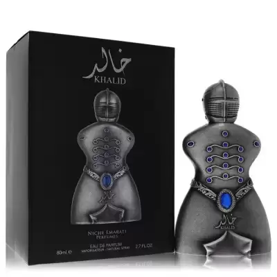 Niche Emarati Khalid by Lattafa Eau De Parfum Spray (Unisex) 2.7 oz