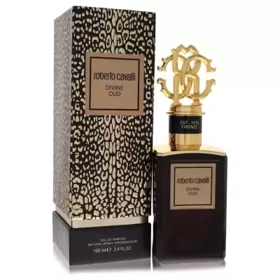 Roberto Cavalli Divine Oud by Roberto Cavalli Eau De Parfum Spray 3.4 oz
