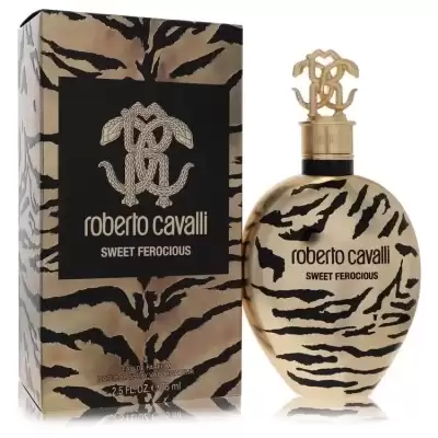 Roberto Cavalli Sweet Ferocious by Roberto Cavalli Eau De Parfum Spray 2.5 oz