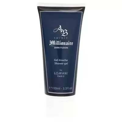 Spirit Millionaire Dark Fusion by Lomani Shower Gel 3.3 oz
