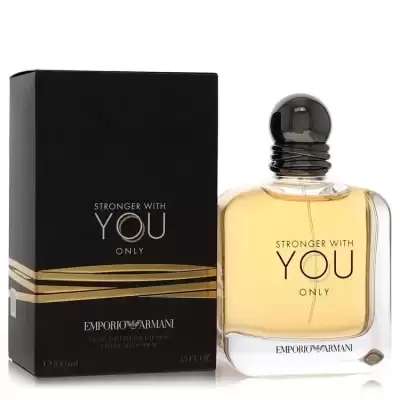 Stronger With You Only by Giorgio Armani Eau De Toilette Spray 3.4 oz