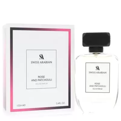 Swiss Arabian Rose And Patchouli by Swiss Arabian Eau De Parfum Spray 3.4 oz
