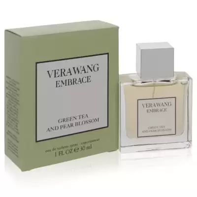 Vera Wang Embrace Green Tea And Pear Blossom by Vera Wang Eau De Toilette Spray 1 oz
